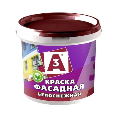 Краска ВД "A3" фасадная 1,4кг