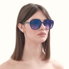 Очки солнцезащитные женские «OneSun. Стрекоза», uv 400, линза 6.5×5.6 см - Фото 2