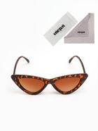 Очки солнцезащитные женские «OneSun. Леопардовый принт», uv 400, линза 4.2×7 см, коричневый - Фото 3