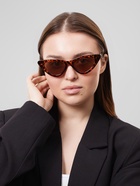 Очки солнцезащитные женские «OneSun. Леопардовый принт», uv 400, линза 4.2×7 см, коричневый - Фото 6