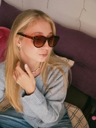 Очки солнцезащитные женские «OneSun. Леопардовый принт», uv 400, линза 5.2×6 см, коричневый  (артикул 5136576)  большой выбор товаров оптом и в розницу по низким ценам с доставкой