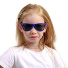Очки солнцезащитные детские "OneSun", uv 400, пружина,12.7 х 2.6 х 4 см, линза 4 х 5.4 см - фото 295031616