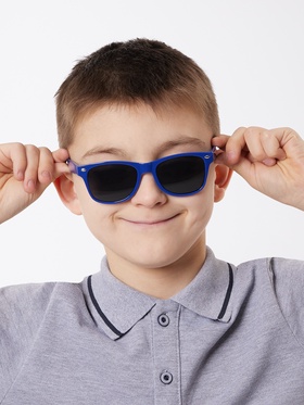 Очки солнцезащитные детские OneSun, uv 400, пружина,12.7×2.6×4 см, линза 4×5.4 см  (артикул 5136577)  большой выбор товаров оптом и в розницу по низким ценам с доставкой