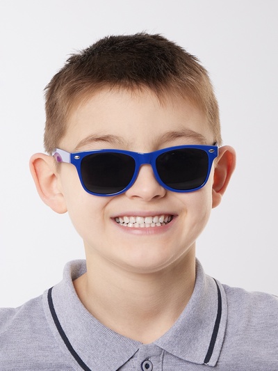 Очки солнцезащитные детские OneSun, uv 400, пружина,12.7×2.6×4 см, линза 4×5.4 см
