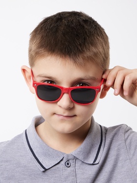 Очки солнцезащитные детские OneSun, uv 400, пружина, 12.7×2.6×4 см, линза 4×5.4 см