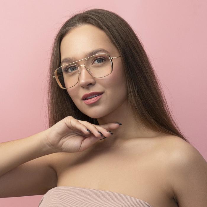 Очки компьютерные  "Орини", uv 400, 14.4х2.5х4.8 см, линза 4.8х5.8 см - Фото 1