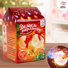 Новогодняя гирлянда «Шар», из ниток, своими руками - Фото 2