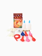 Новогодняя гирлянда «Шар», из ниток, своими руками - Фото 5