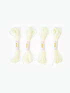 Новогодняя гирлянда «Шар», из ниток, своими руками - Фото 6