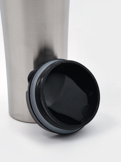 Термокружка Мастер К For you, 450 мл, 8×19 см сохраняет тепло 2 ч, нержавеющая сталь, серебристая