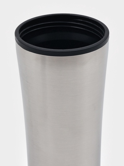 Термокружка Мастер К For you, 450 мл, 8×19 см сохраняет тепло 2 ч, нержавеющая сталь, серебристая