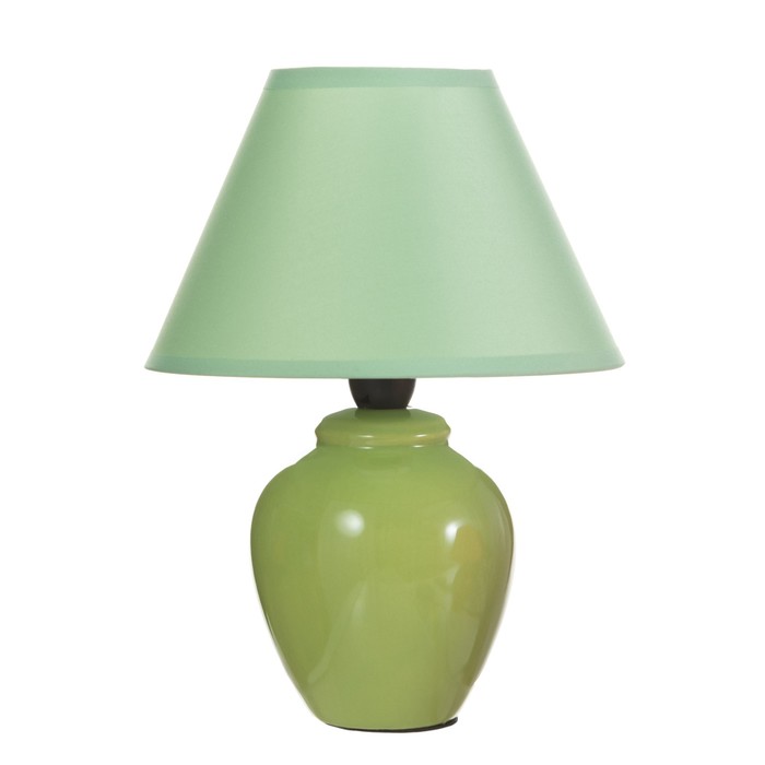 Лампа настольная "Азалия", 220V, зеленая RISALUX - фото 1906772314