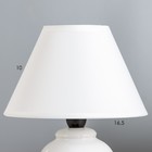 Лампа настольная "Азалия "E14, 220V, белая RISALUX - Фото 2