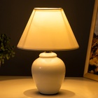 Лампа настольная «Азалия »E14, 220V, белая RISALUX - Фото 4