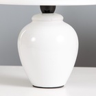 Лампа настольная «Азалия »E14, 220V, белая RISALUX - Фото 6