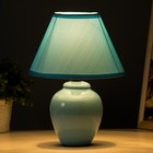 Лампа настольная "Азалия", 220V, синяя RISALUX - Фото 6