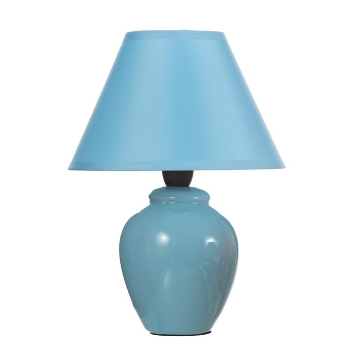 Лампа настольная "Азалия", 220V, синяя RISALUX - фото 1906772320