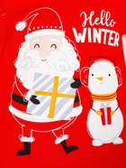 Комбинезон Крошка Я «Happy winter», рост 74-80 см, красный 4939963
