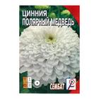 Семена цветов Циния "Полярный медведь", 0,3 г - Фото 1