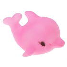Ночник "Дельфиненок розовый", 9х6 см, пластик - Фото 1