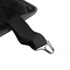 Накидка на переднее сиденье, натуральная шерсть, короткий ворс, серый - фото 9394828