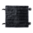 Накидка на переднее сиденье, натуральная шерсть, короткий ворс, серый - Фото 9