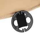 Накидка на переднее сиденье, натуральная шерсть, короткий ворс, бежевый - Фото 13