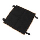 Накидка на переднее сиденье, натуральная шерсть, короткий ворс, бежевый - Фото 7