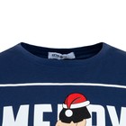 Пижама новогодняя мужская KAFTAN «X-mas», цвет серый/синий, размер 54  (артикул 4972777)  большой выбор товаров оптом и в розницу по низким ценам с доставкой