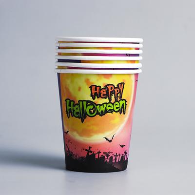 Стакан бумажный одноразовый «Чёрный замок», 6 шт.