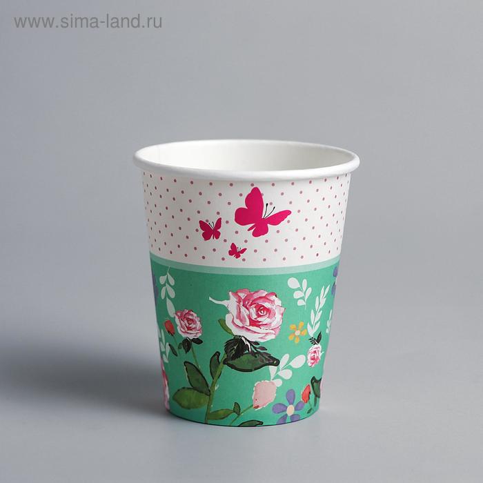 Стакан бумажный «Фея», набор 6 шт. - Фото 1