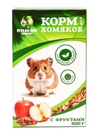 Корм «Пижон» для хомяков, с фруктами, 400 г - Фото 3