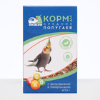 Корм "Пижон" для средних попугаев, с витаминами и минералами, 400 г - фото 6353873