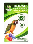 Корм «Пижон» для средних попугаев, с витаминами и минералами, 400 г - Фото 2