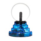 Плазменный шар "Шар на подставке" синий 14х10х10 см - Фото 7