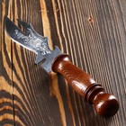 Нож-вилка (шампур) для шашлыка узбекский с гравировкой - фото 4603151