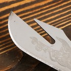 Нож-вилка (шампур) для шашлыка узбекский с гравировкой - Фото 4