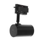 Трековый светильник, под лампу Gu5.3, цилиндрический, чёрный - Фото 10