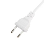 Патрон на гибкой ножке под лампу, E27, 30 см, с выключателем, 220 В, белый - Фото 4