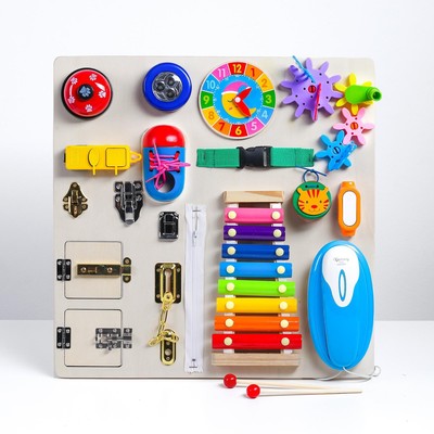 Бизиборд «Сказка» 45.5×45.5×5 см