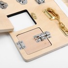 Бизиборд «Сказка» 45.5×45.5×5 см - Фото 8