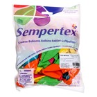 Шар латексный 12", пастель, тропичские цвета, набор 50 шт., МИКС - фото 21159759