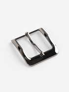 Пряжка для ремня, 5.5×5.2 см, 40 мм, цвет чёрный никель - Фото 2