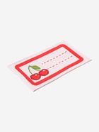 Нашивка именная «Вишенки», 5.5×3.2 см, 10 шт., красная - Фото 4