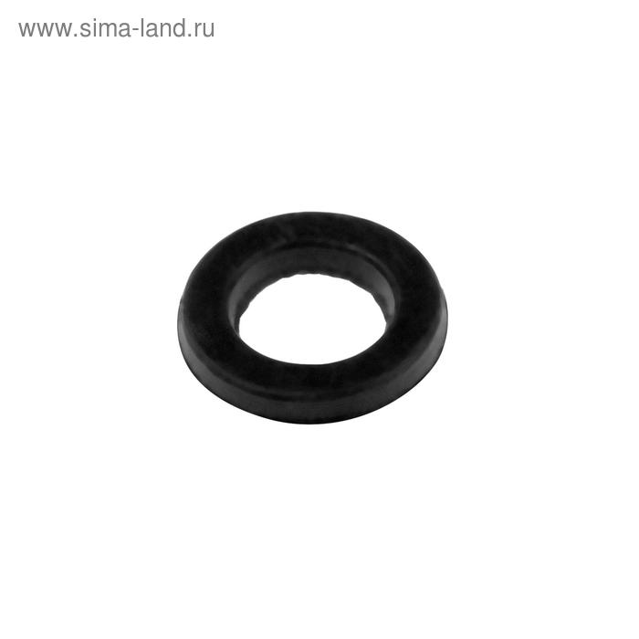 Прокладка резиновая ZEIN, 1/2", 20 х 10 х 2.5 мм, черная - Фото 1