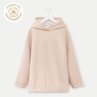 Худи детское MINAKU: Basic Line KIDS, бежевое, рост 158 см - Фото 8