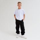 Брюки детские MINAKU: Basic Line KIDS, цвет чёрный, рост 122 - Фото 5