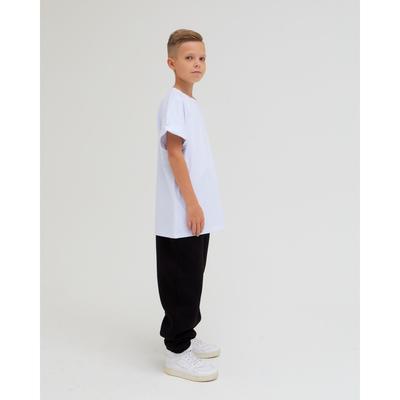 Брюки детские MINAKU: Basic Line KIDS, цвет чёрный, рост 128