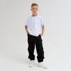 Брюки детские MINAKU: Basic Line KIDS, цвет чёрный, рост 146 - Фото 5