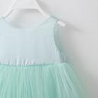 Платье для девочки MINAKU: Party dress цвет мятный, рост 134 - Фото 10